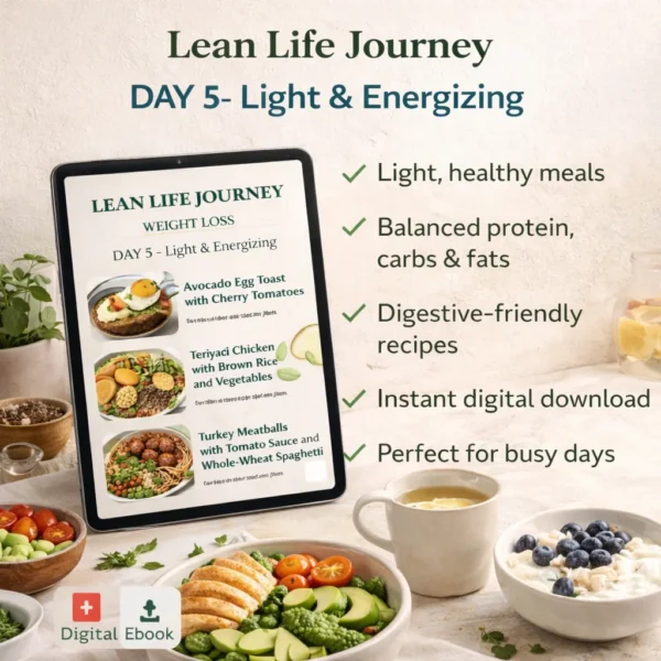 DAY 5 4 Day 5 Weight Loss Edition