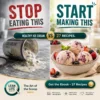 Stop eating processed ice cream, start making healthy ice cream at home Stop eating processed ice cream, start making healthy ice cream at home