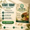 Download high protein vegetarian meals ebook with 50 recipes and 7 day meal plan instant PDF