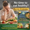 easy-vegetarian-meals-for-busy-people healthy vegetarian meal bowl with fresh vegetables showing quick easy cooking solution for busy lifestyle