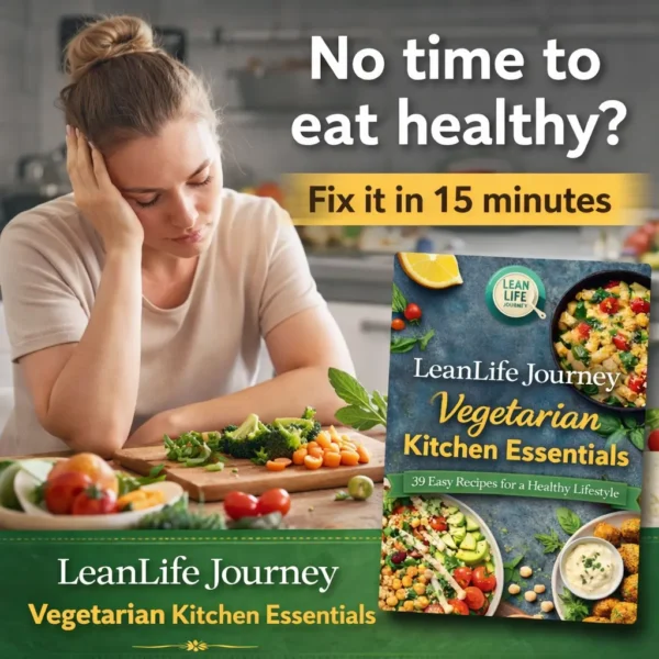 easy-vegetarian-meals-for-busy-people healthy vegetarian meal bowl with fresh vegetables showing quick easy cooking solution for busy lifestyle
