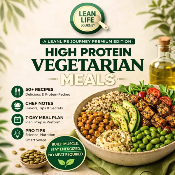 high protein vegetarian meals