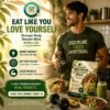 High protein vegetarian meals lifestyle showing healthy eating, fitness and plant-based nutrition