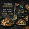 premium vegetarian recipes chef level Premium vegetarian recipes with elegant gourmet dishes and chef-level plant-based cuisine presentation